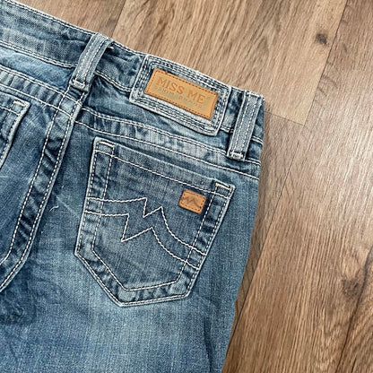 Miss Me Embroidered Straight Jeans