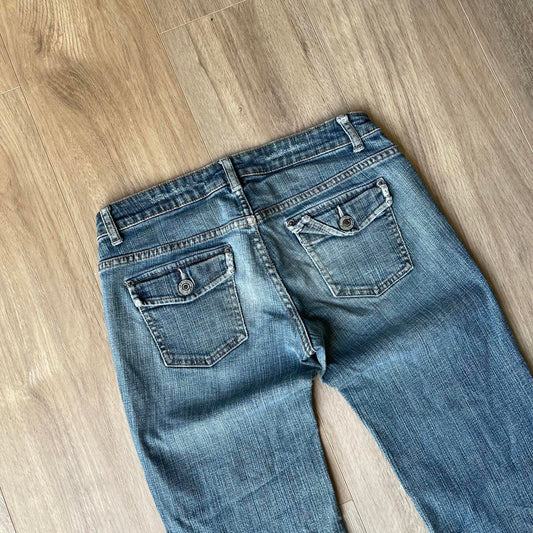 Banana Republic Boot Cut Blue Wash Jeans W29 L32