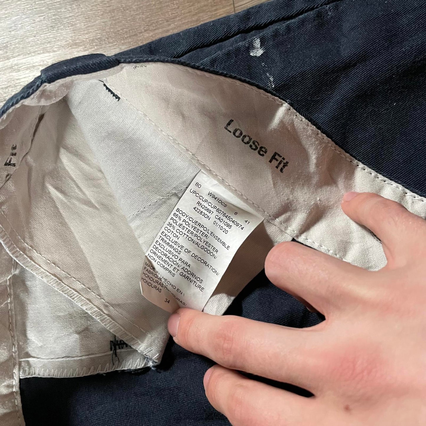 Dickies Blue Cotton Shorts