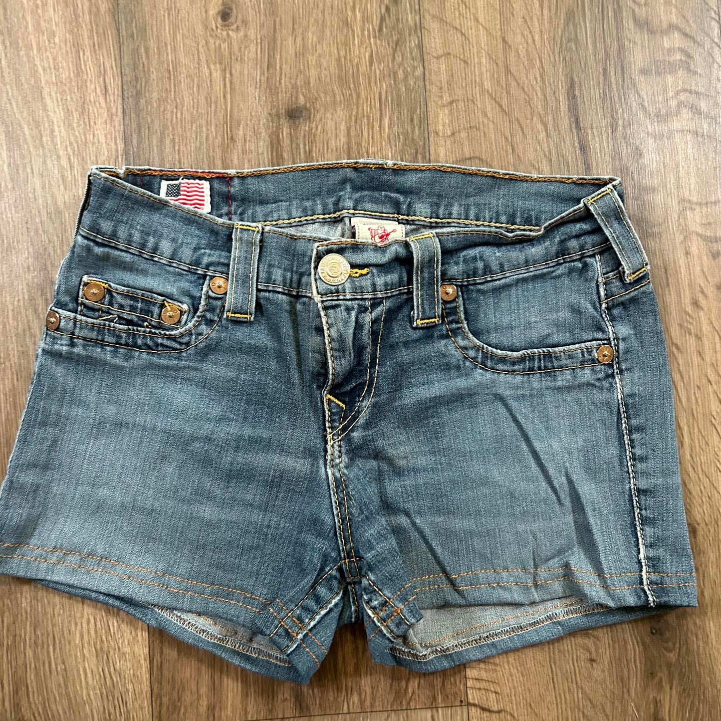 True Religion Low Rise Shorts