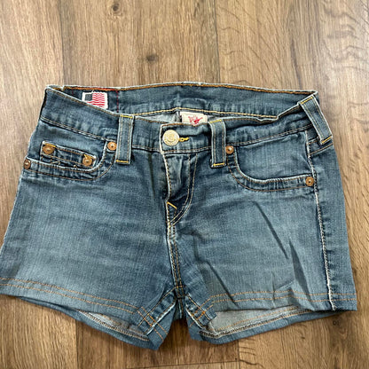 True Religion Low Rise Shorts