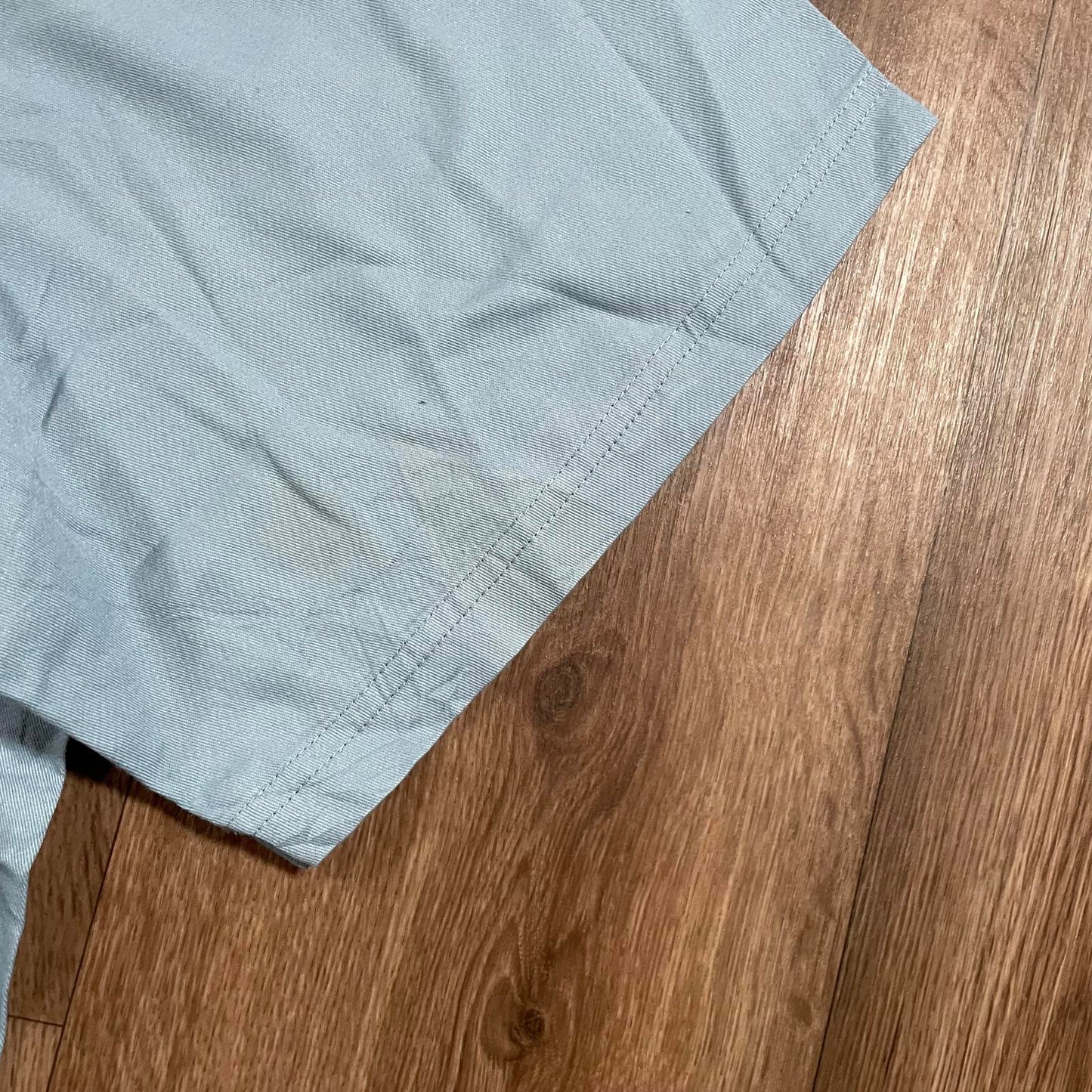 Wrangler Light Blue Button-Up Short Sleeve Shirt – 3XL