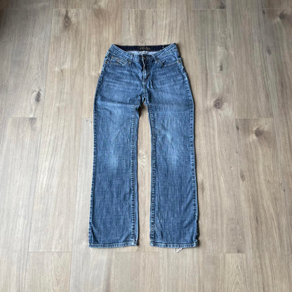 Street One Embroidered Y2K Style Bootcut Jeans