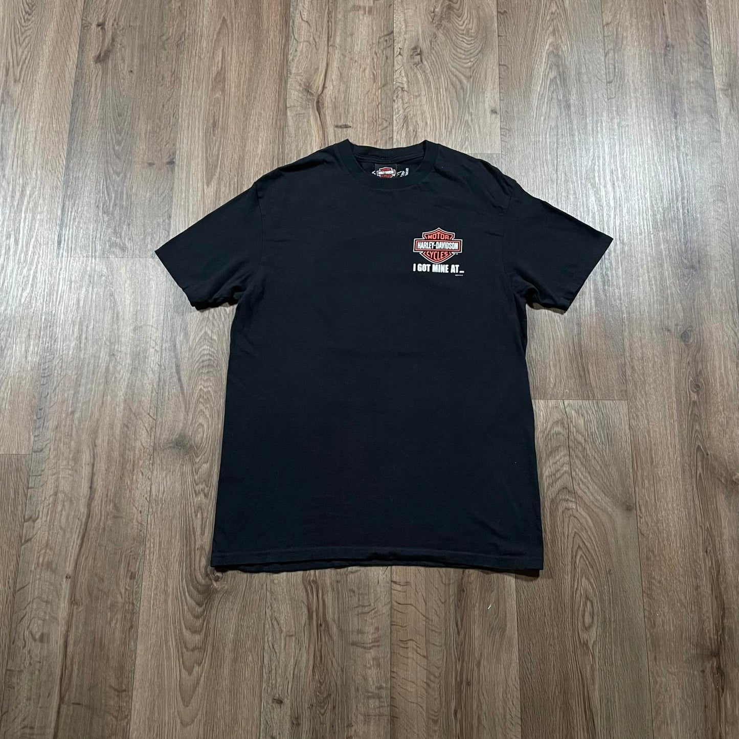 Vintage 2014 Harley Davidson "I Got Mine" Print T-Shirt