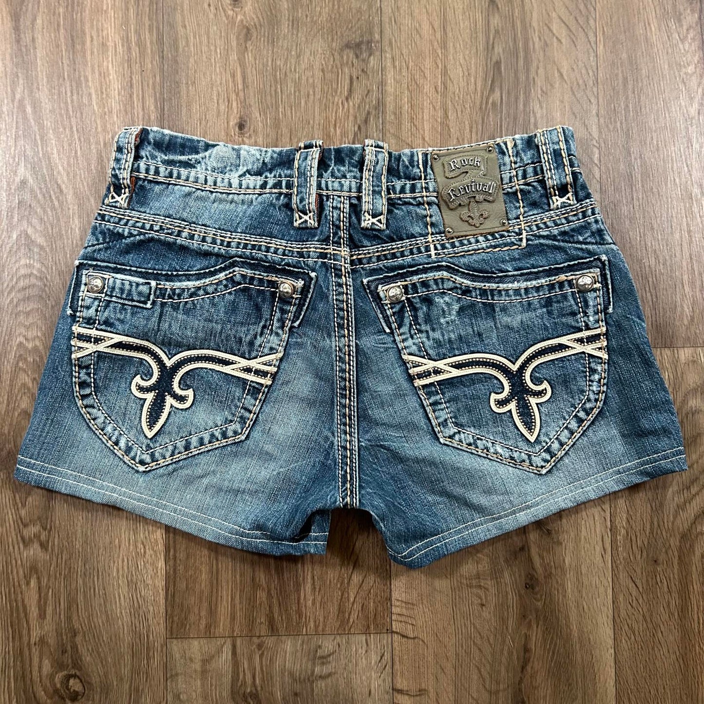 Rock Revival Low Rise Shorts