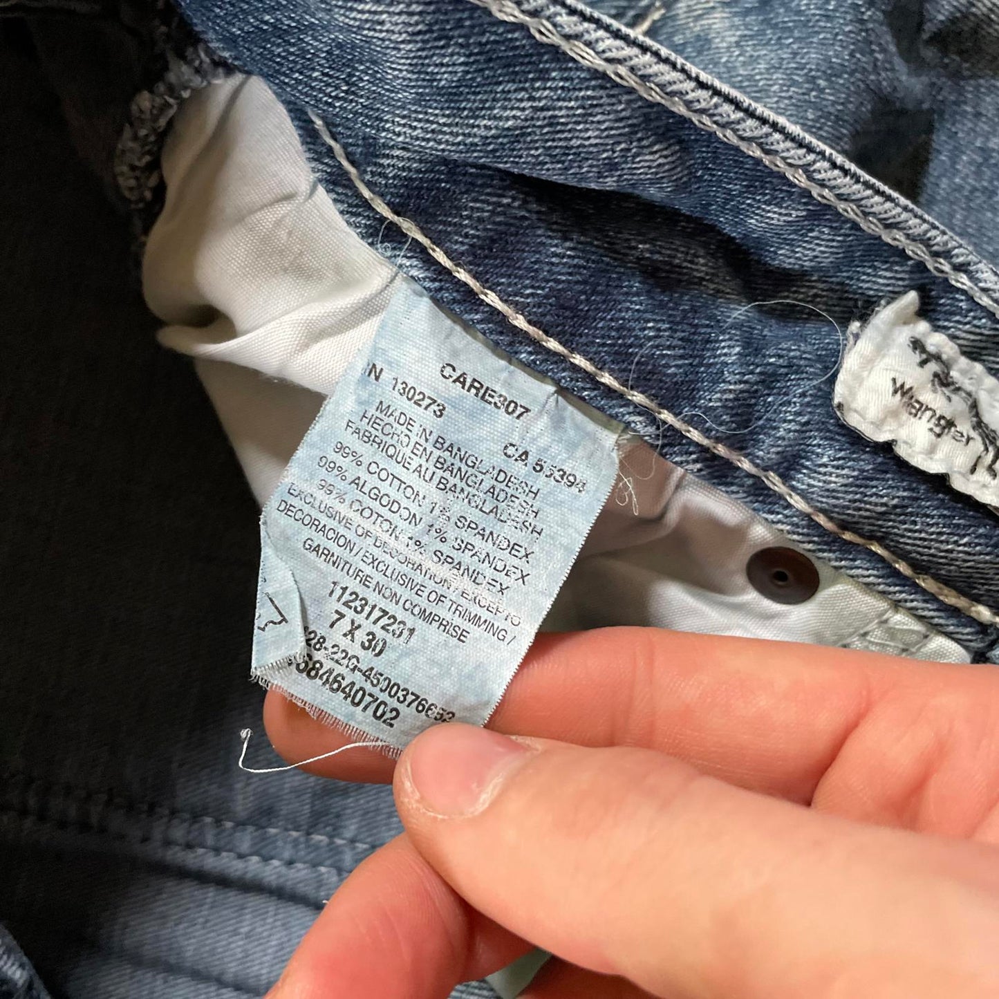 Wrangler Boot Cut Jeans Embroidered Pockets