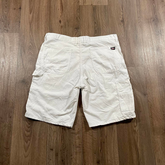 Dickies White Carpenter Shorts