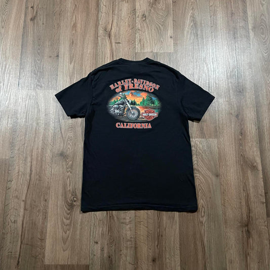 Vintage 2014 Harley Davidson "I Got Mine" Print T-Shirt
