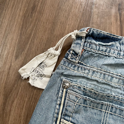 Rock Revival Straight Jeans with Pouch Attached
