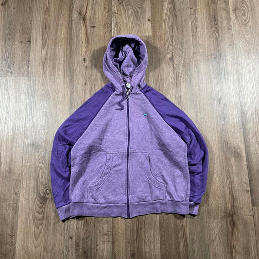 Nike Purple Zip Hoodie
