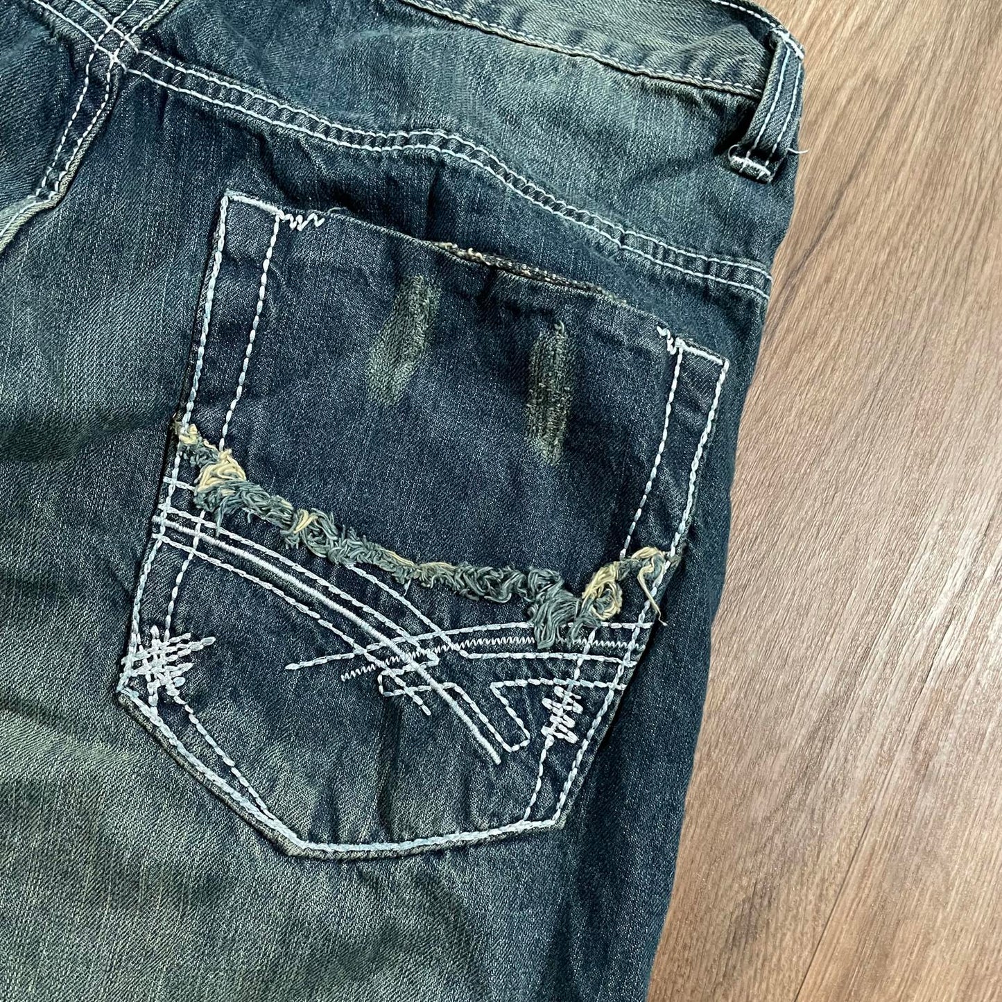 Ditch Plains Smiley Face Jeans