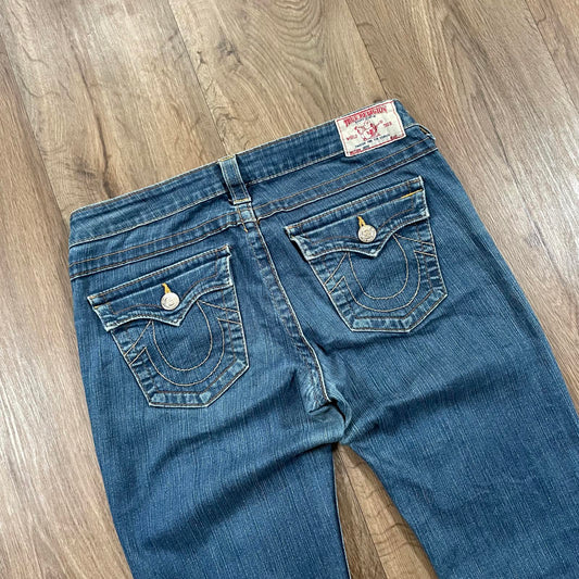 True Religion Jodie Blue Skinny Jeans W33 L34