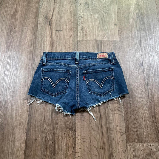 Levi’s 2 Super Low Mini Y2K Shorts W28