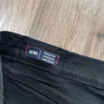 True Religion Black Slim Jeans W35 L32