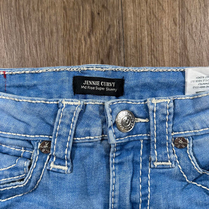 True Religion Light Blue Shorts