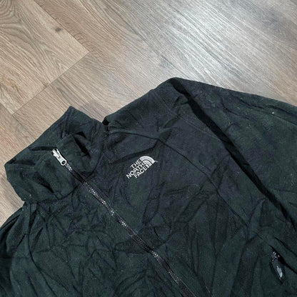 North Face Black Full Zip Fleece Jacket