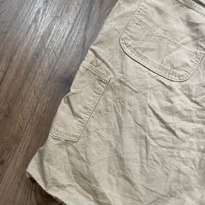 Carhartt Beige Carpenter Shorts w40