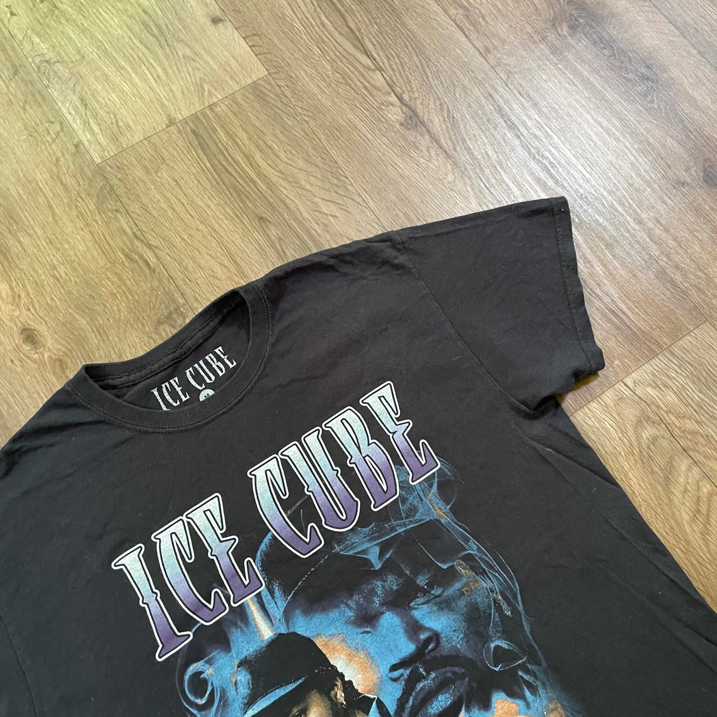 Ice Tube Black Print T-Shirt