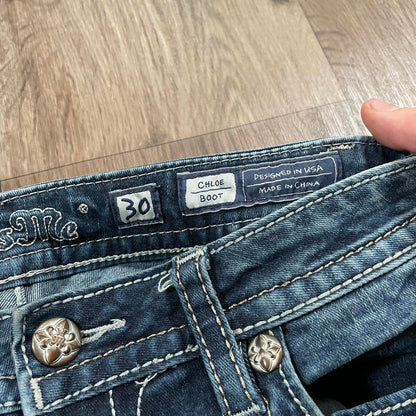 Miss Me Dream Catcher Boot Cut Jeans