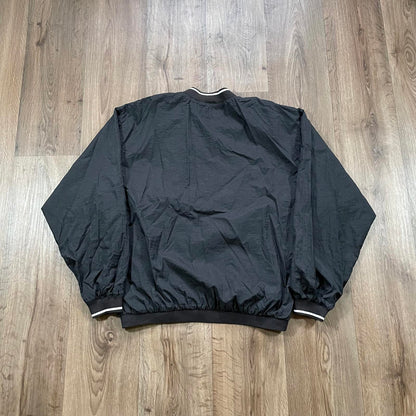 Vintage Reebok Black Windbreaker Track Jacket