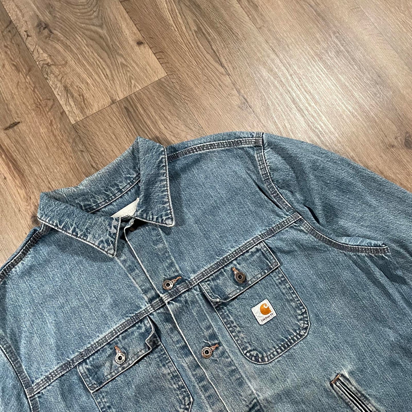 Carhartt Blue Denim Jacket