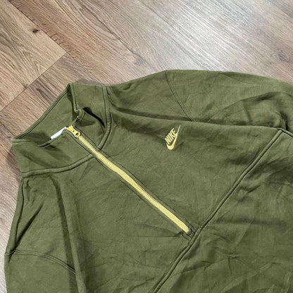 Nike Green Quarter Zip Sweatshirt