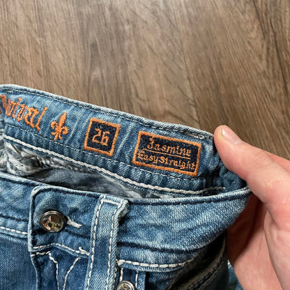 Rock Revival Straight Embellished Jeans