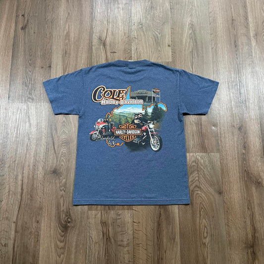 Harley Davidson Blue Print Cole T-Shirt 2022