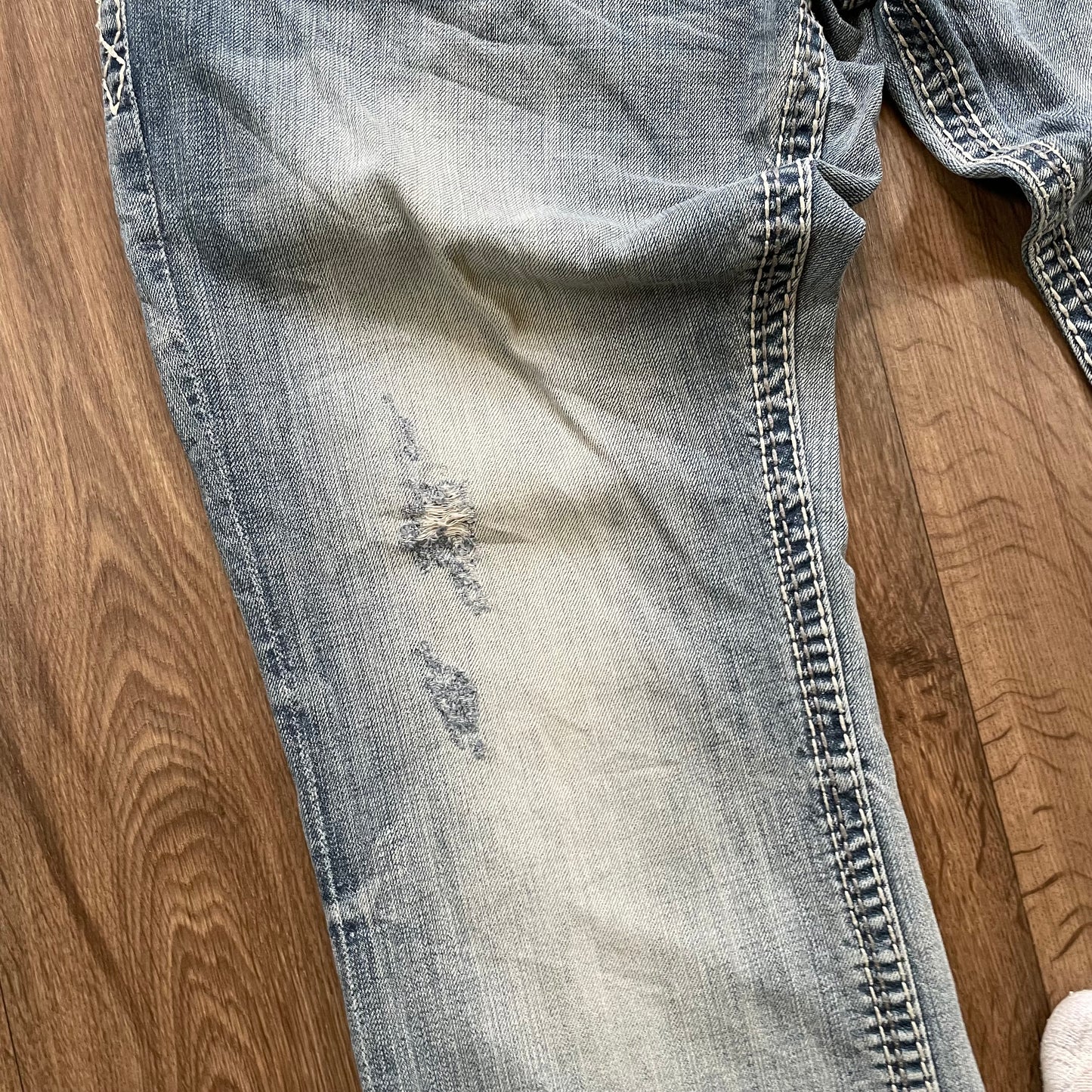 Rock Revival Straight Jeans with Pouch Attached