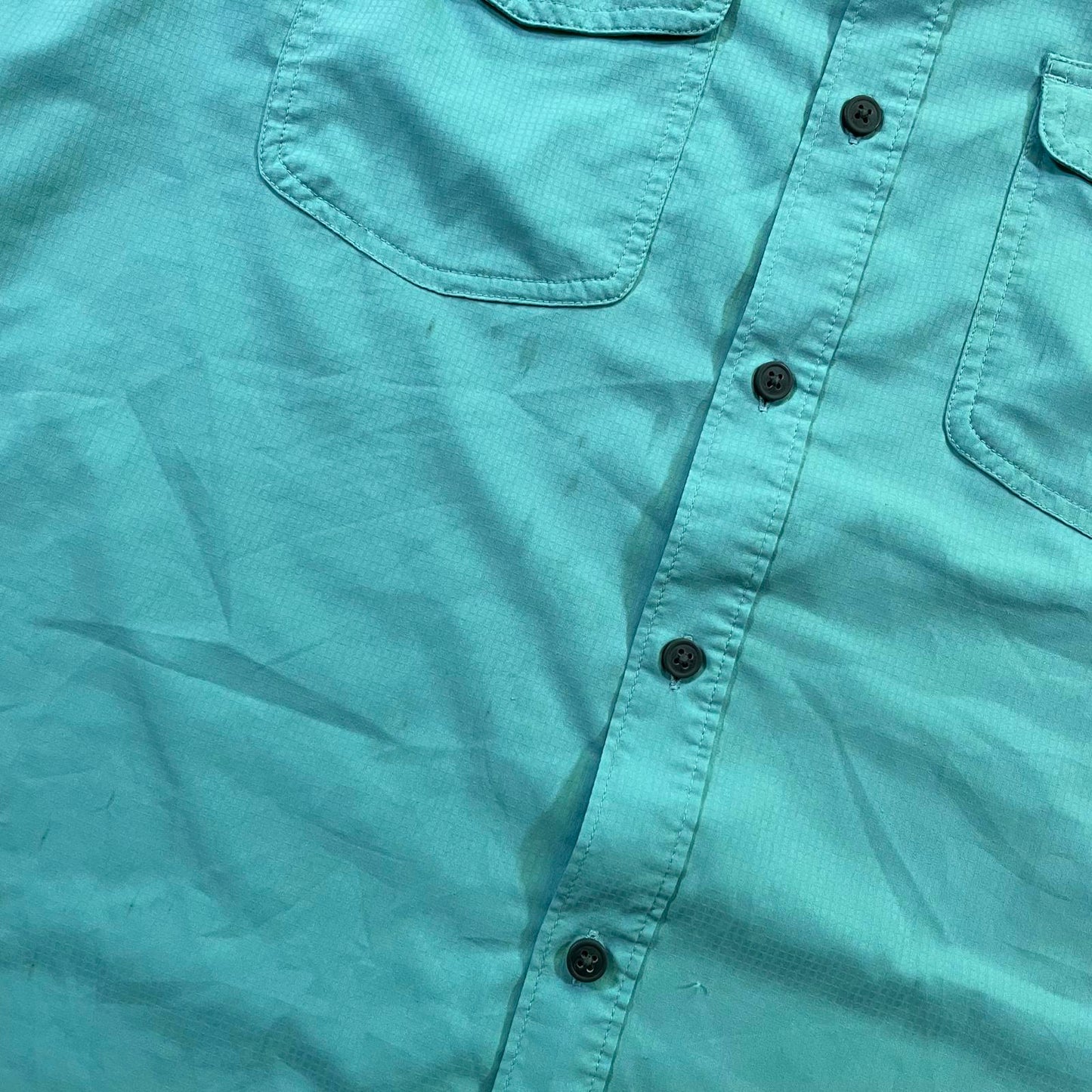 Vintage Columbia PFG Lightweight Turquoise Shirt