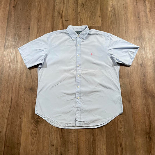 Ralph Lauren Light Blue Short Sleeve Shirt