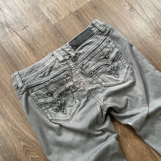 Rock Revival Grey Skinny Jeans