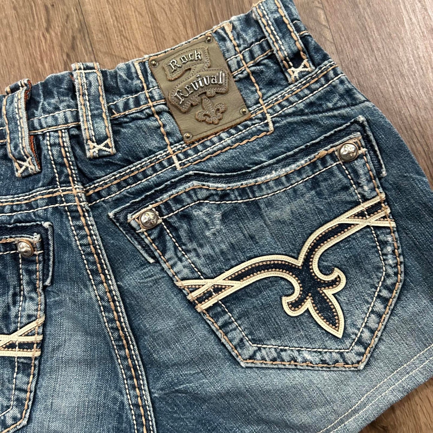 Rock Revival Low Rise Shorts