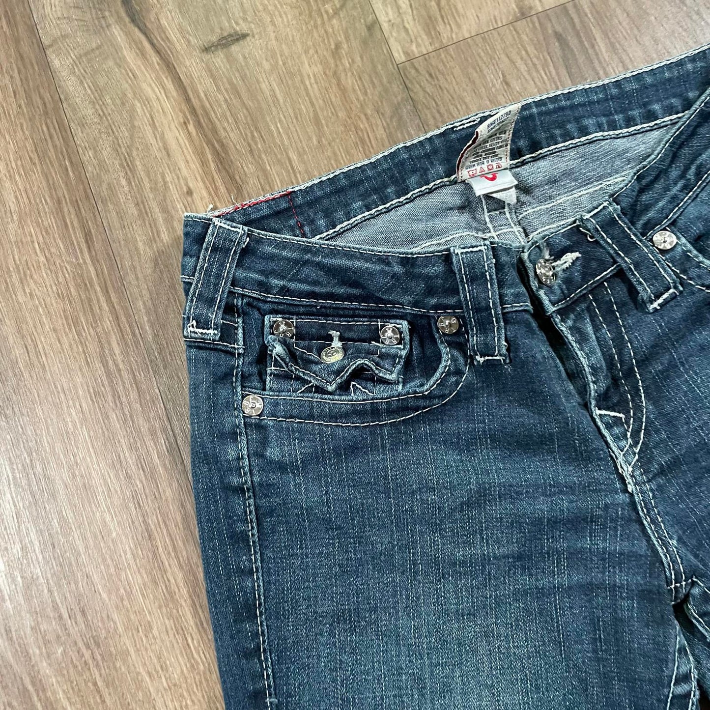 True Religion Flared Becky Jeans