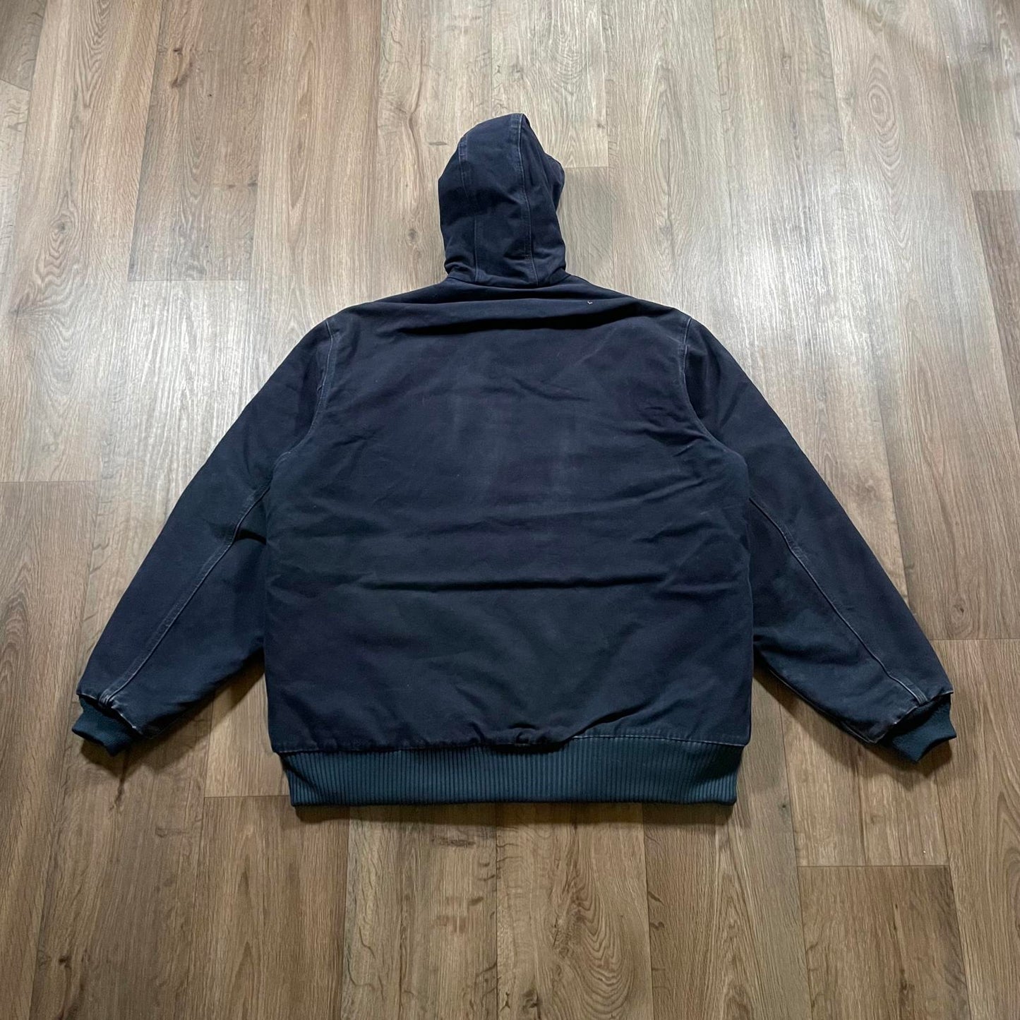 Carhartt Navy Active Jacket Quilted Lining
