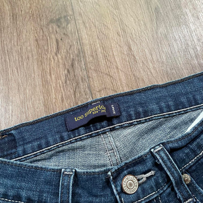 Levi’s 2 Super Low Mini Y2K Shorts W28