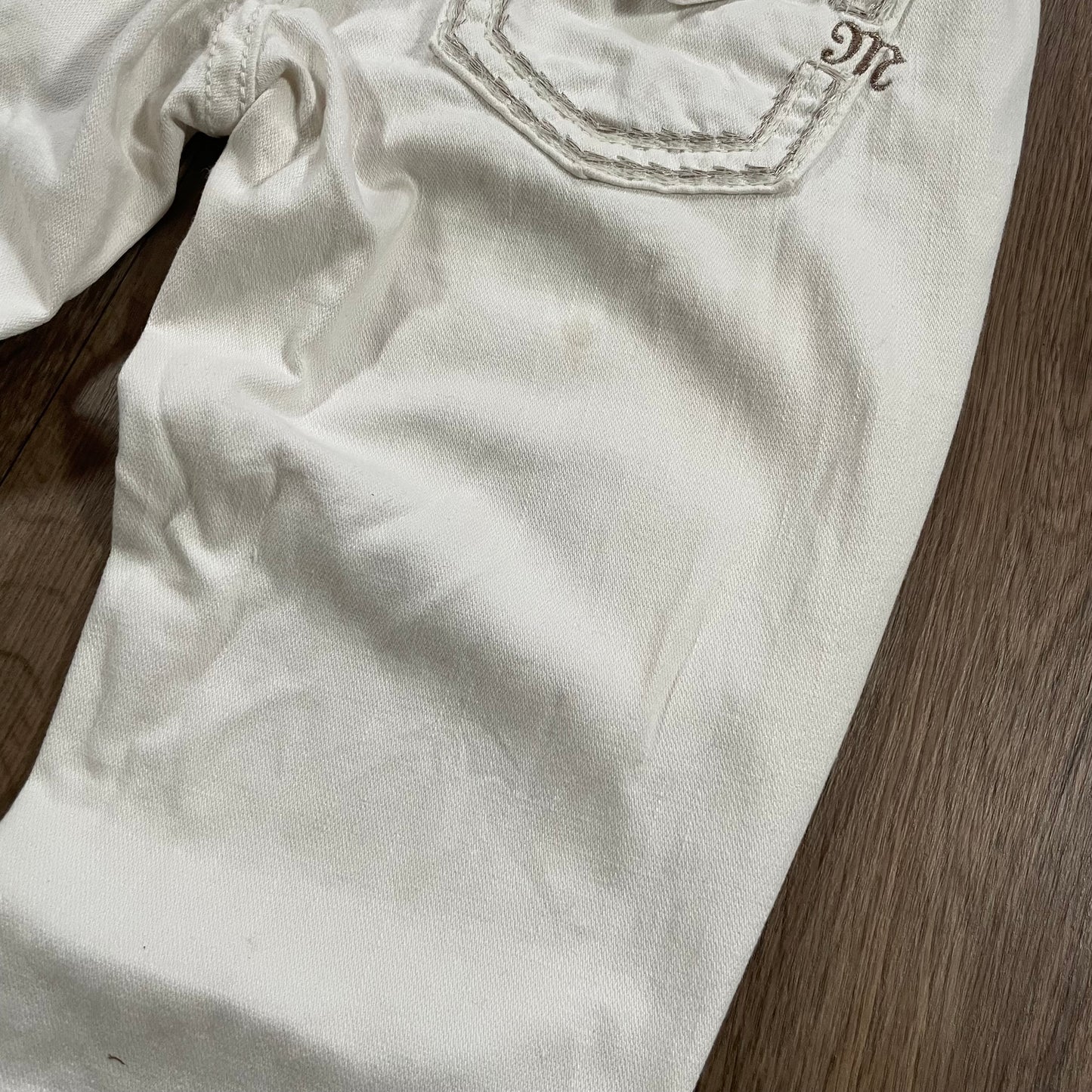 White Miss Me Signature Skinny Jeans