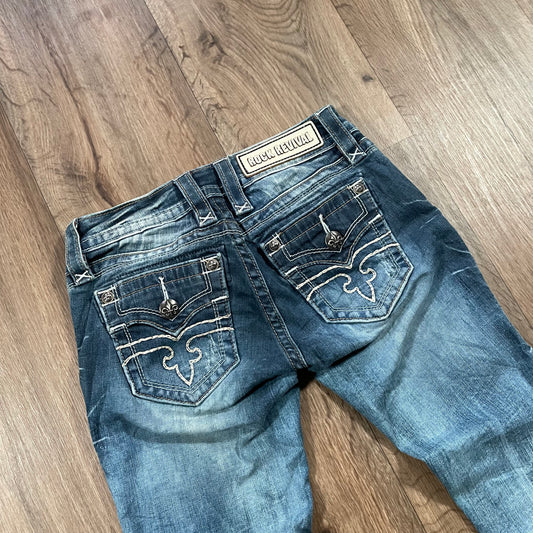 Rock Revival Blue Skinny Jeans