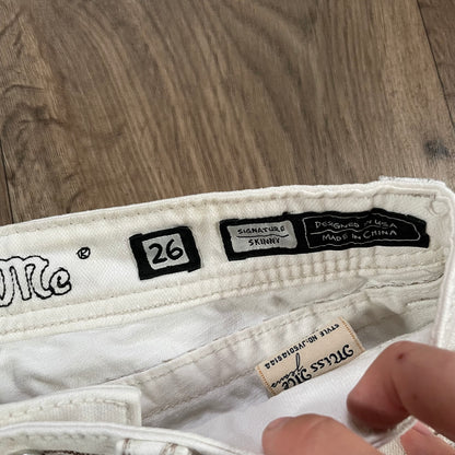 White Miss Me Signature Skinny Jeans