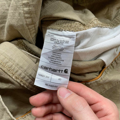 Carhartt Force Beige Shorts