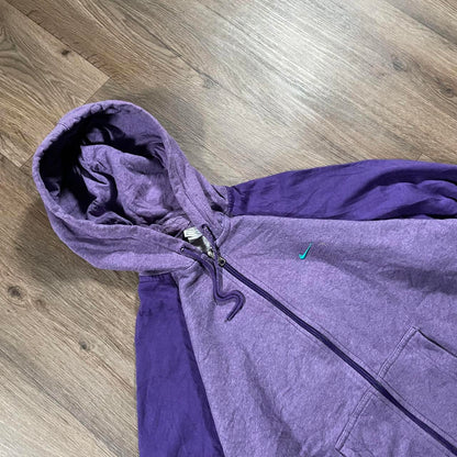 Nike Purple Zip Hoodie