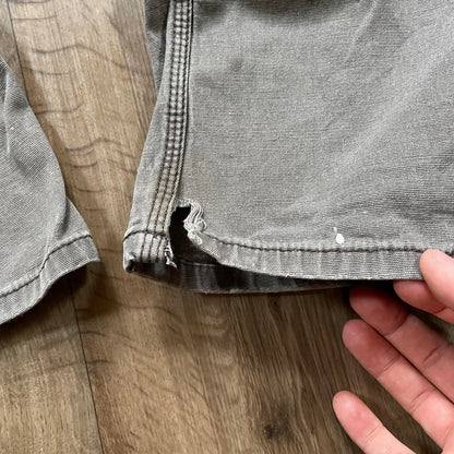 Carhartt Grey Painted Carpenter Trousers