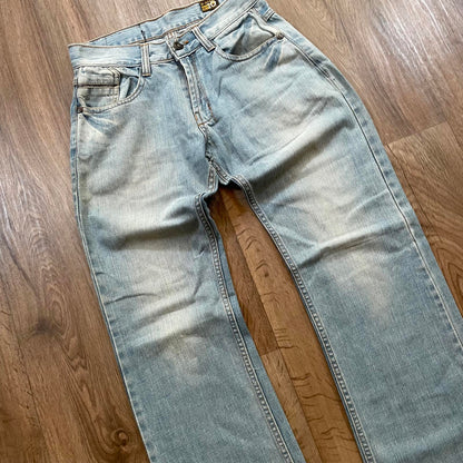 G-Star Embroidered Straight Jeans