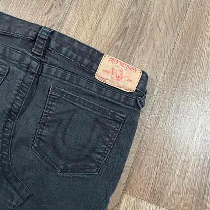 True Religion Black Mini Skirt