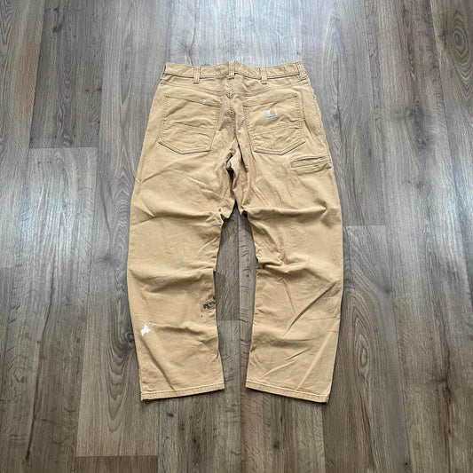Carhartt Tan Carpenter Trousers – W34 L30