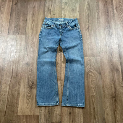 Wrangler Boot Cut Jeans Embroidered Pockets