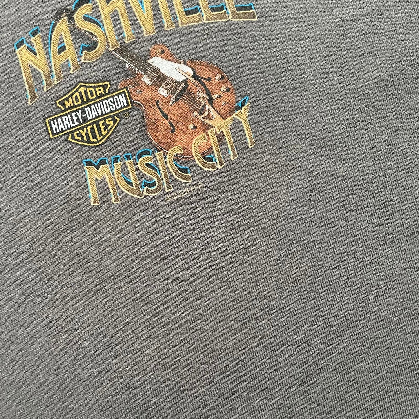 Harley Davidson 2023 Music City T-Shirt Nashville Grey