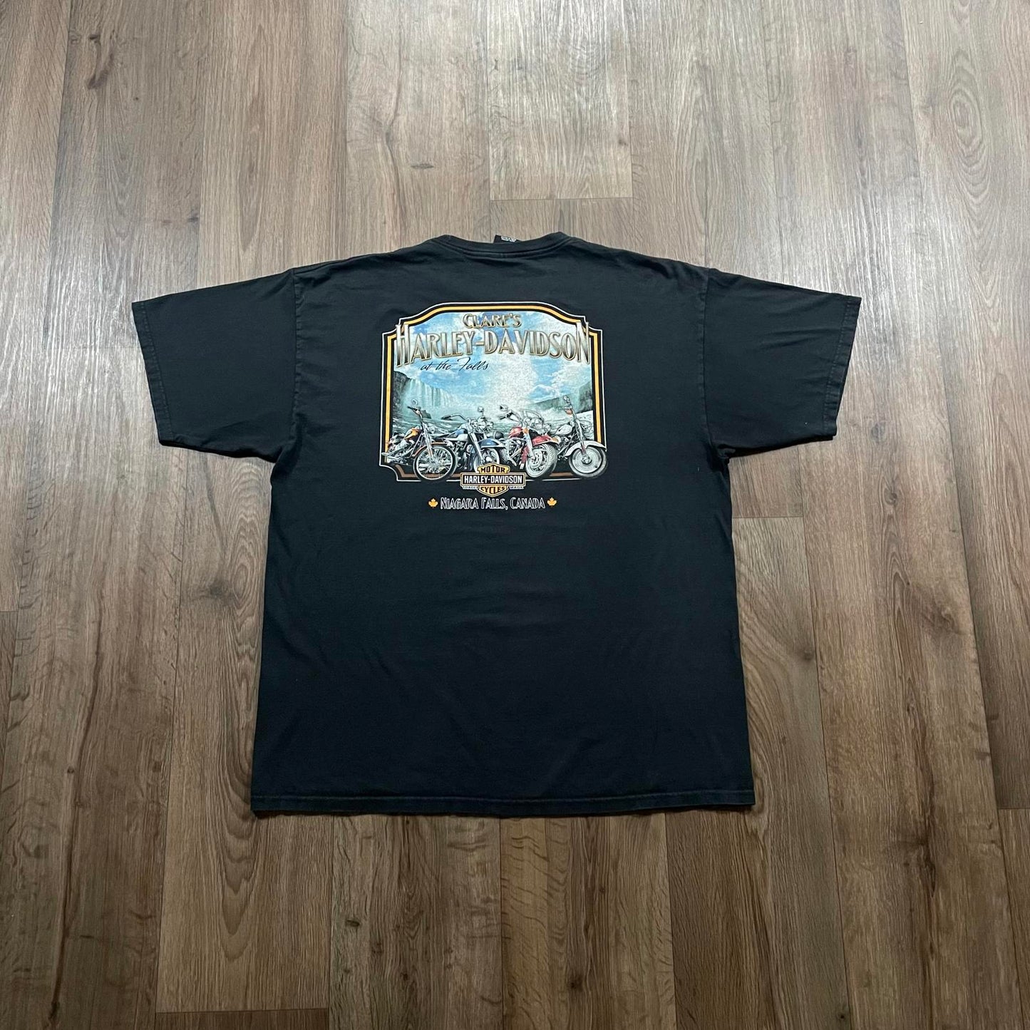 Vintage Harley Davidson 2012 Print Design Niagara Falls
