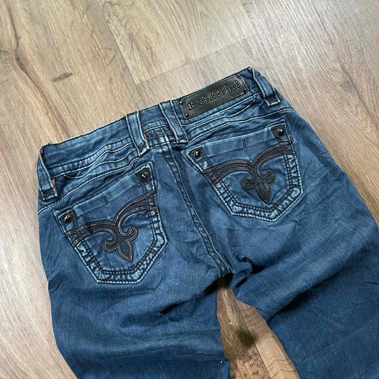 Dark Wash Skinny Rock Revival Jeans