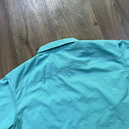 Vintage Columbia PFG Lightweight Turquoise Shirt